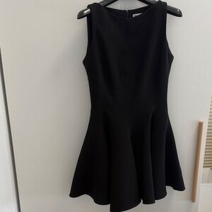 Zara Elegant Black Sleeveless Mini Dress